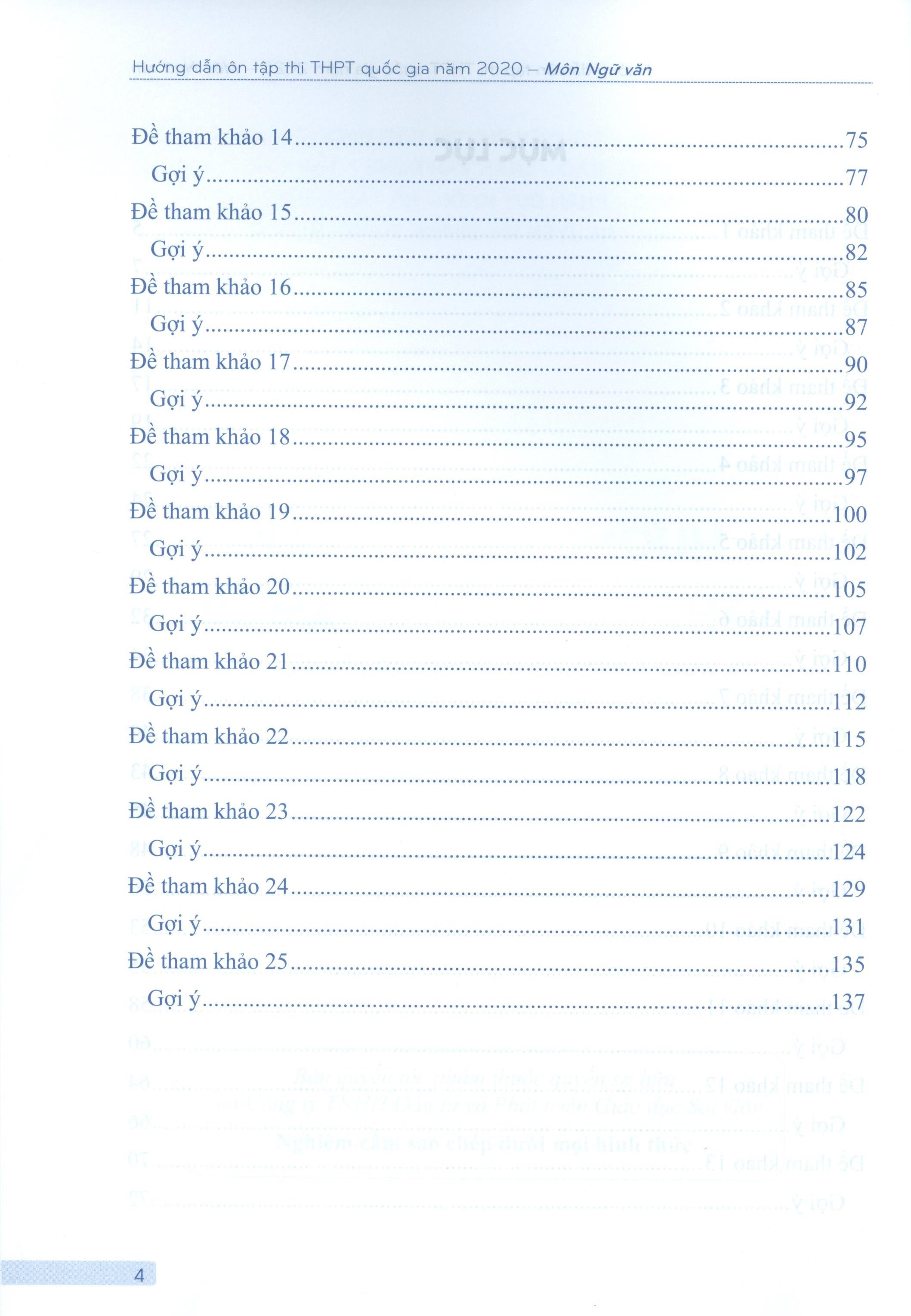 hướng dẫn ôn tập thi thpt quốc gia năm 2020 môn ngữ văn - Ảnh 4