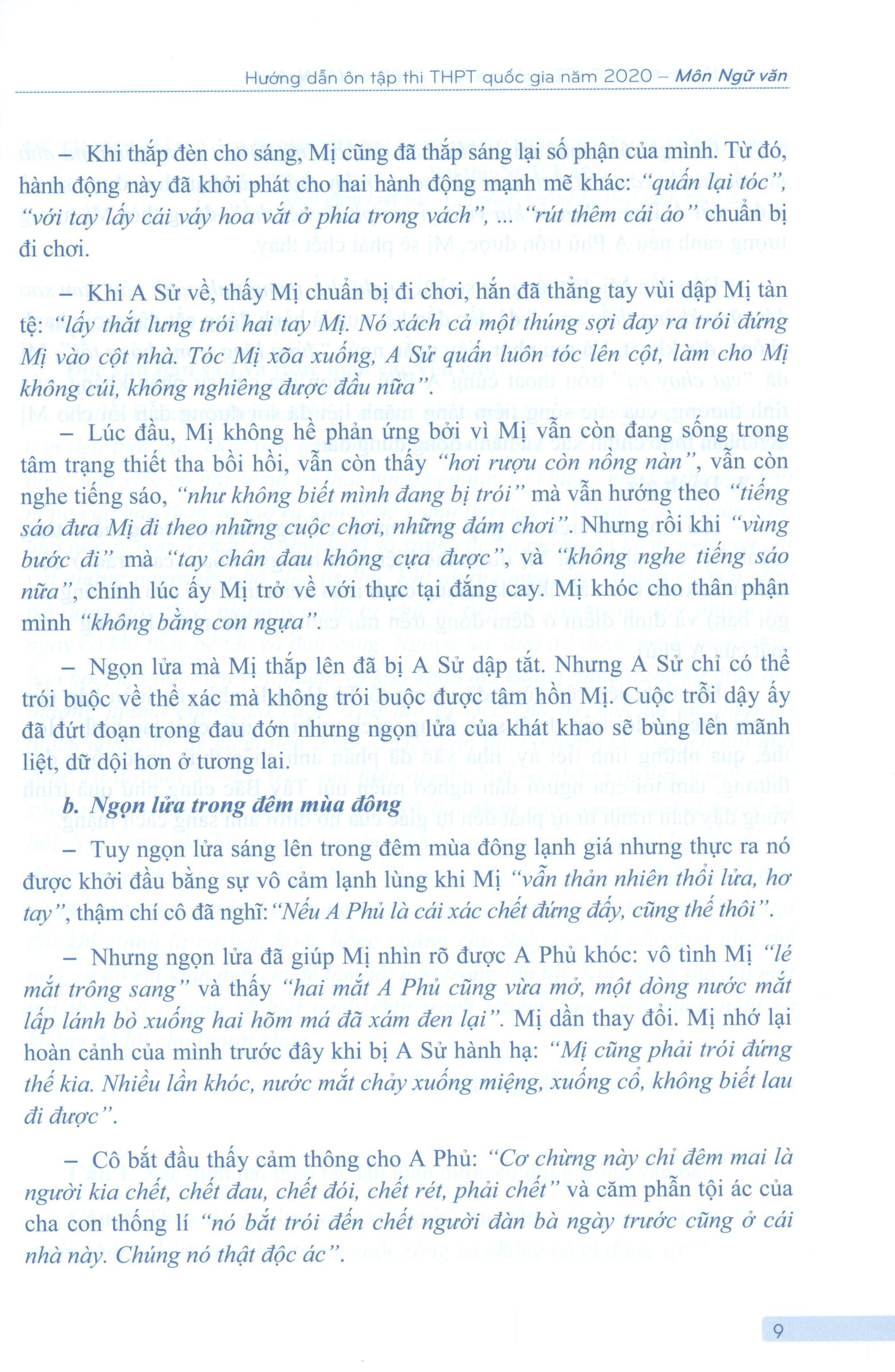 hướng dẫn ôn tập thi thpt quốc gia năm 2020 môn ngữ văn - Ảnh 9