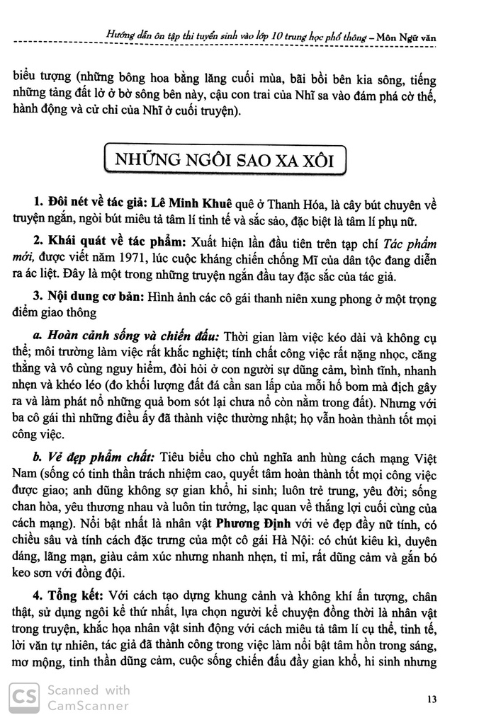 hướng dẫn ôn tập thi tuyển sinh lớp 10 trung học phổ thông - môn ngữ văn (tái bản 2019) - Ảnh 5