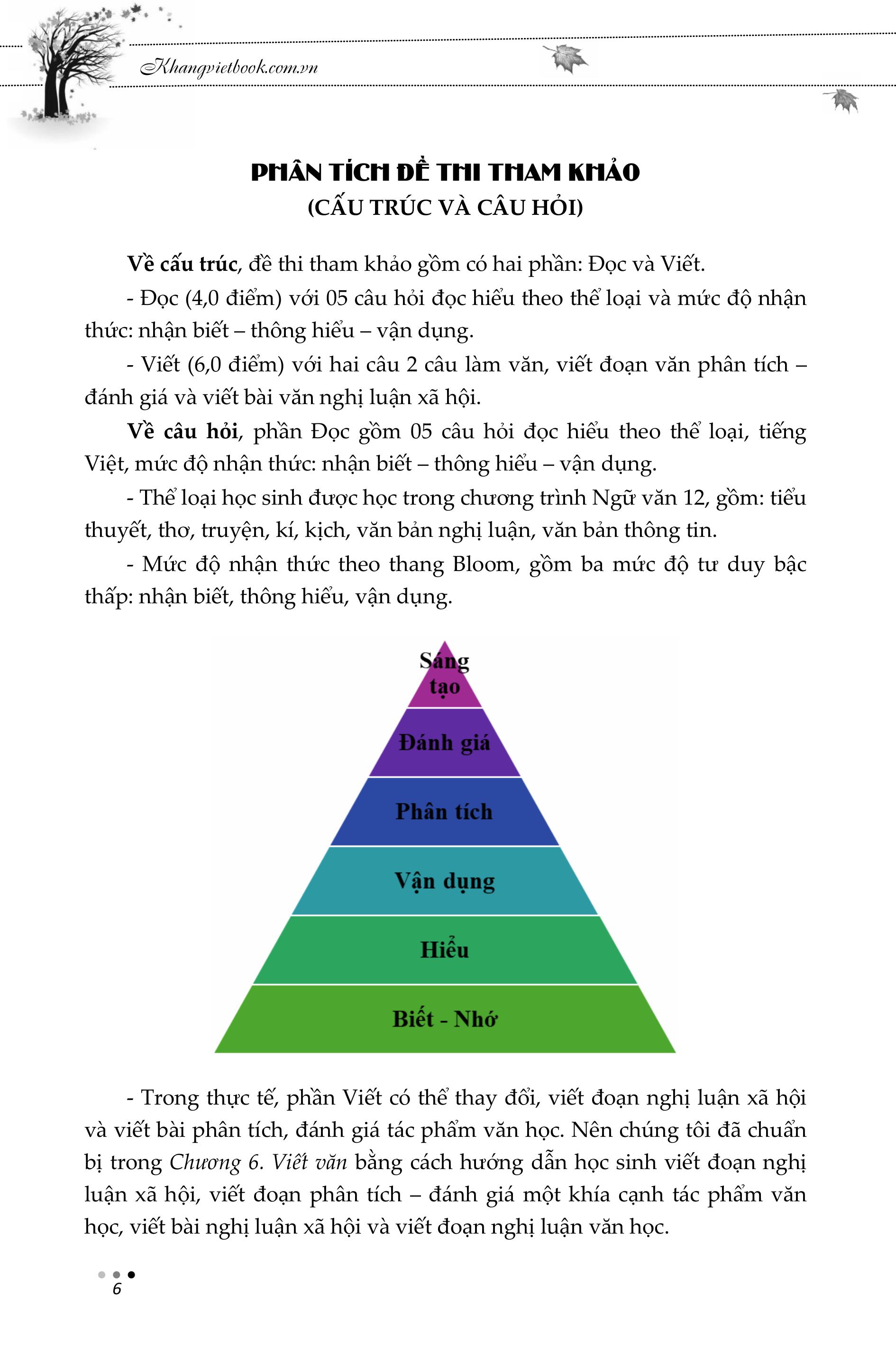 hướng dẫn ôn thi tốt nghiệp trung học phổ thông - môn ngữ văn - Ảnh 9