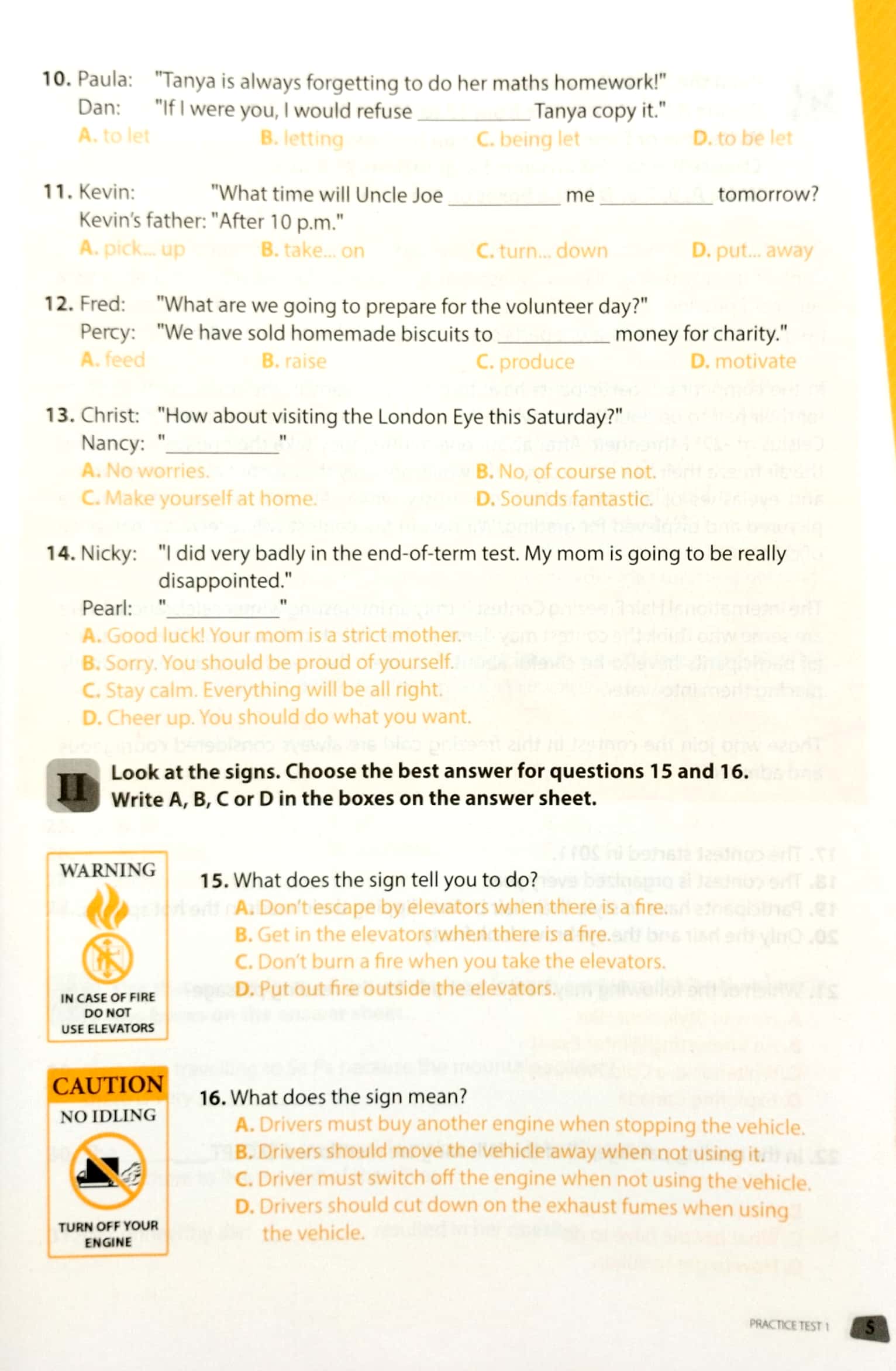 hướng dẫn ôn thi tuyển sinh lớp 10 - môn tiếng anh - Ảnh 6