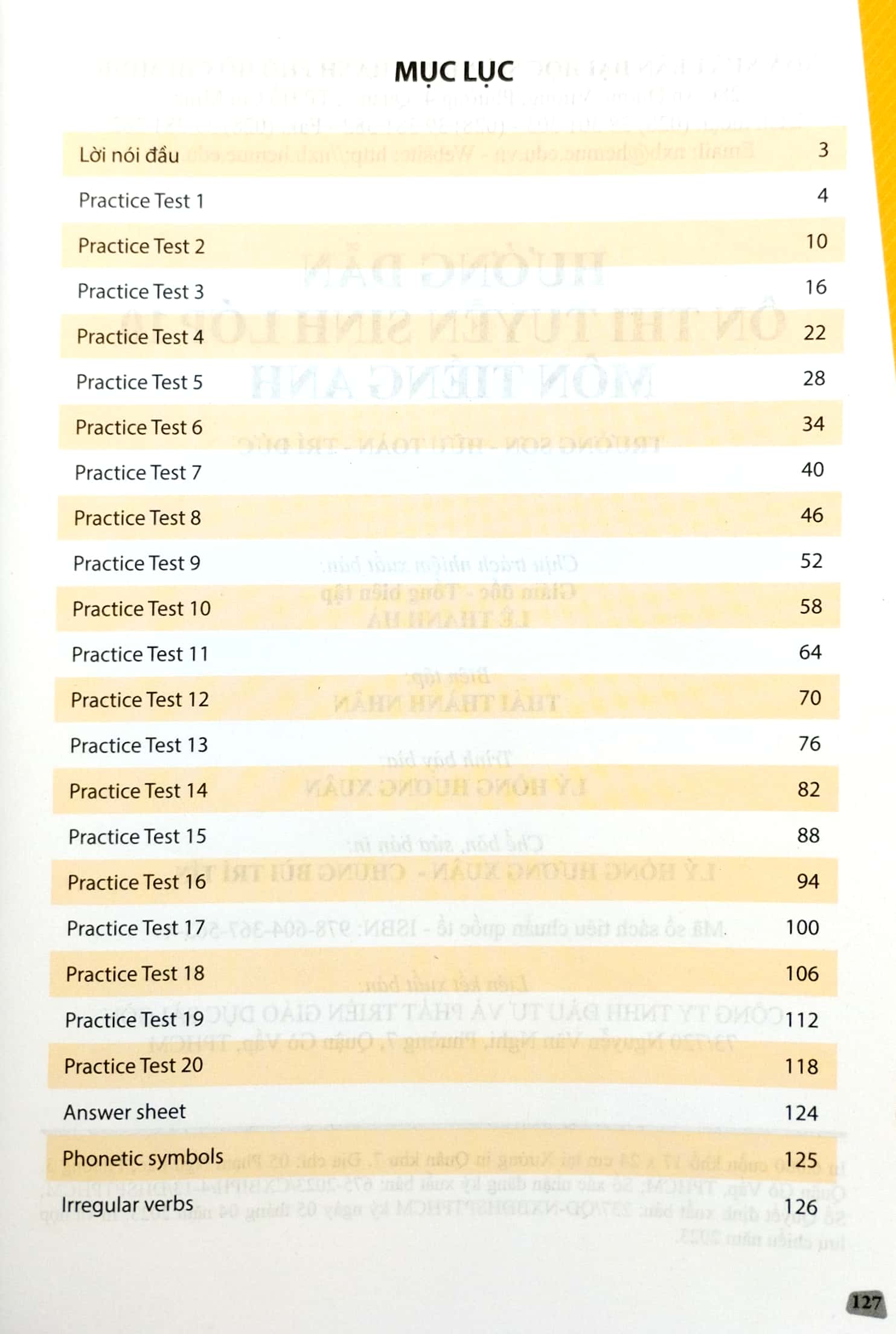 hướng dẫn ôn thi tuyển sinh lớp 10 - môn tiếng anh (tái bản 2024) - Ảnh 2