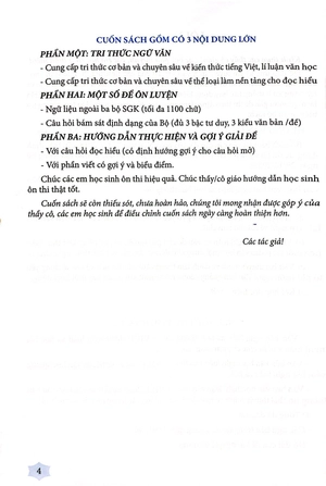 hướng dẫn ôn thi tuyển sinh vào lớp 10 môn ngữ văn (theo chương trình 2018) - Ảnh 4
