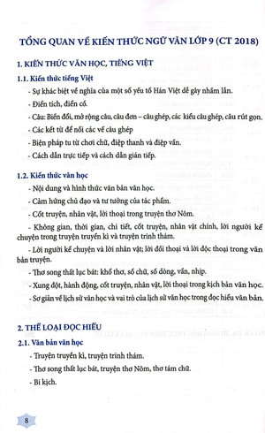 hướng dẫn ôn thi tuyển sinh vào lớp 10 môn ngữ văn (theo chương trình 2018) - Ảnh 8