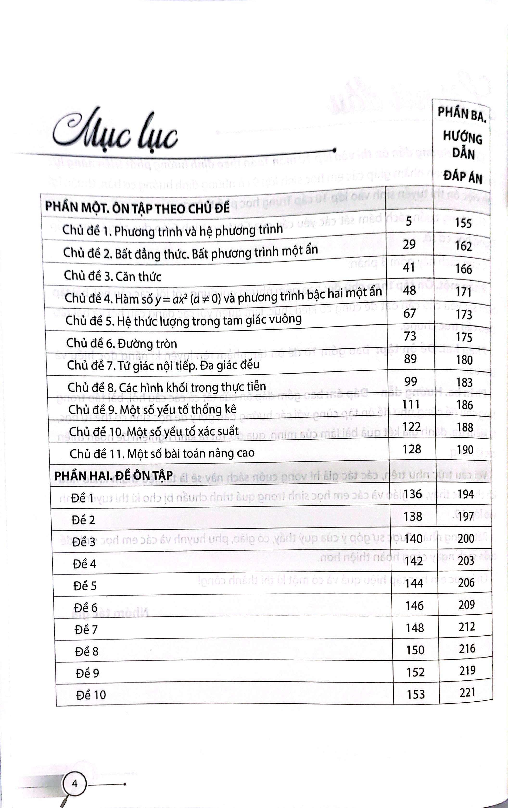 Hướng Dẫn Ôn Thi Vào Lớp 10 - Môn Toán (Theo Định Hướng Phát Triển Năng Lực) - Ảnh 4