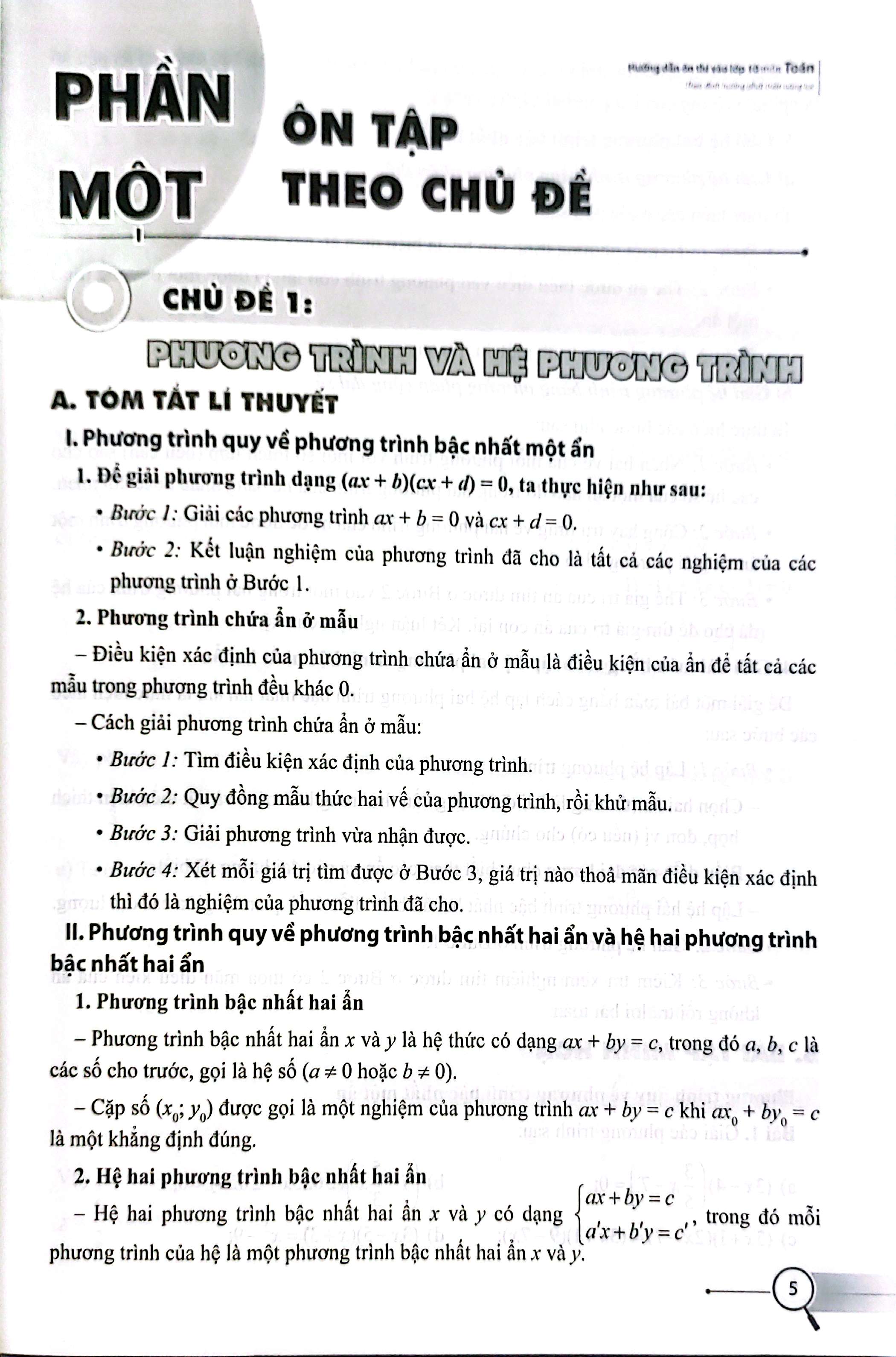 hướng dẫn ôn thi vào lớp 10 (theo định hướng phát triển năng lực) - Ảnh 5