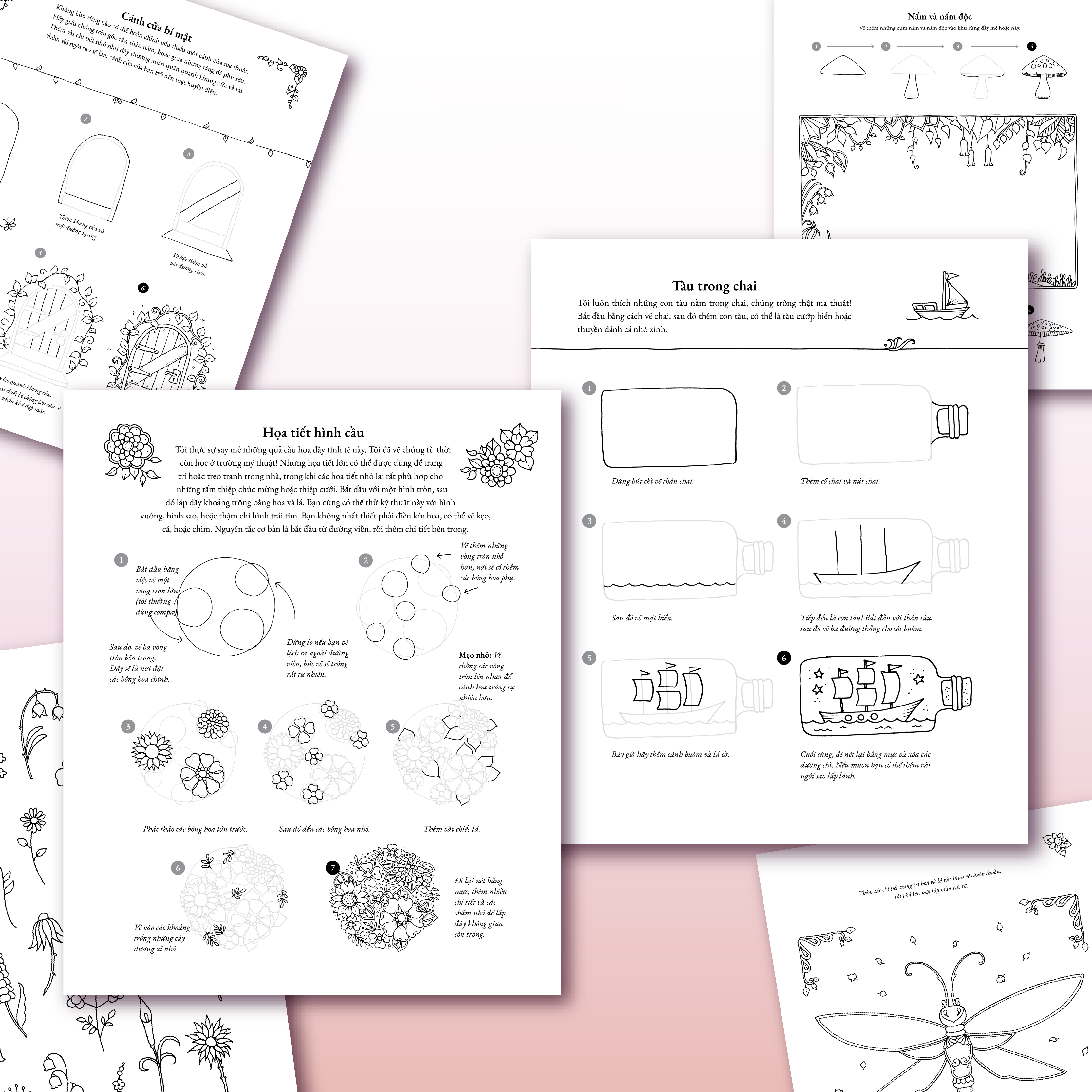 Hướng Dẫn Phác Họa Xứ Sở Thần Tiên - Ảnh 4