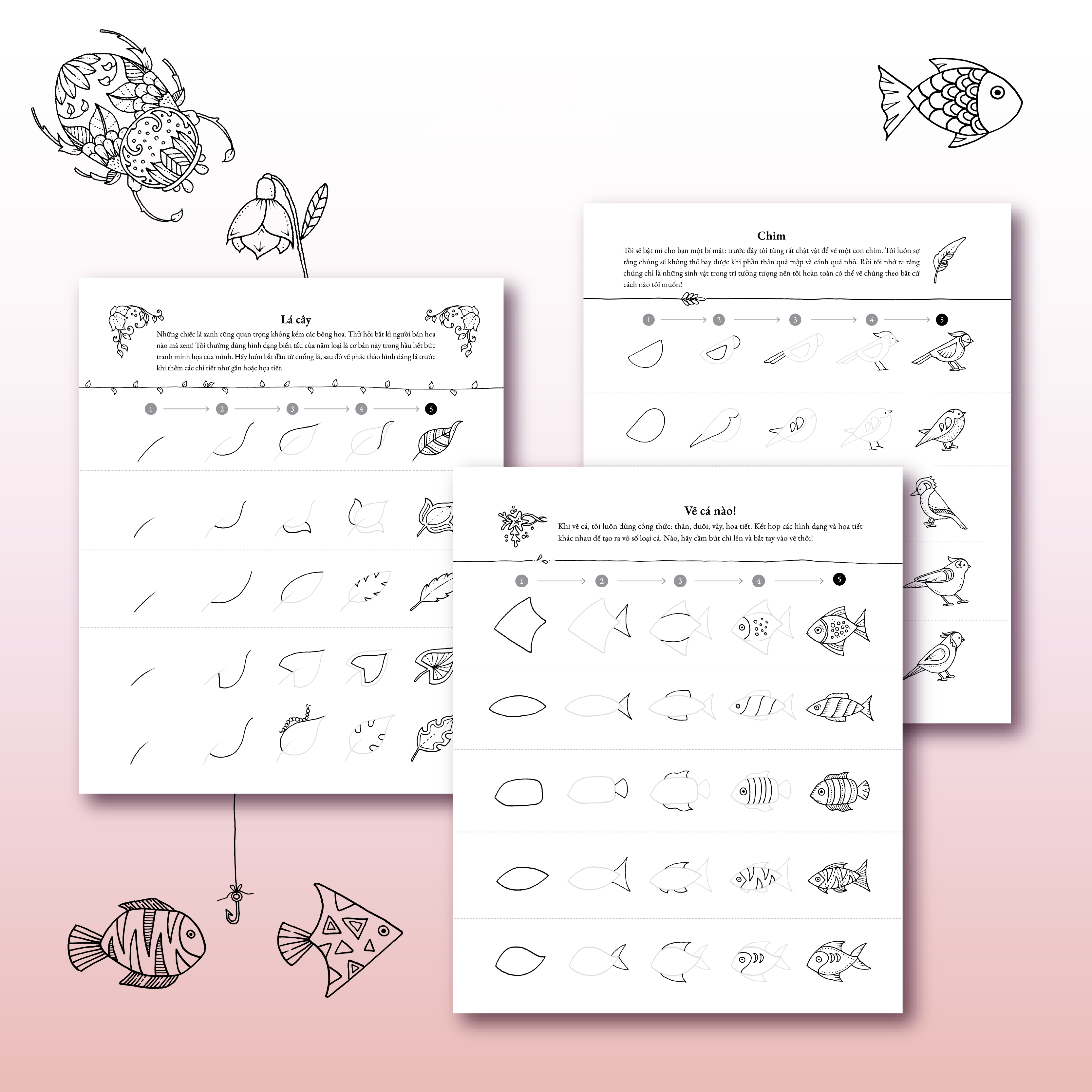 Hướng Dẫn Phác Họa Xứ Sở Thần Tiên - Ảnh 5