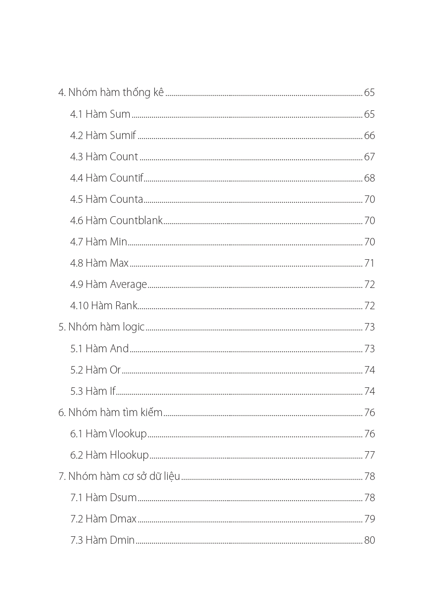 Hướng Dẫn Thực Hành Excel Từ Cơ Bản Đến Nâng Cao - Ảnh 10