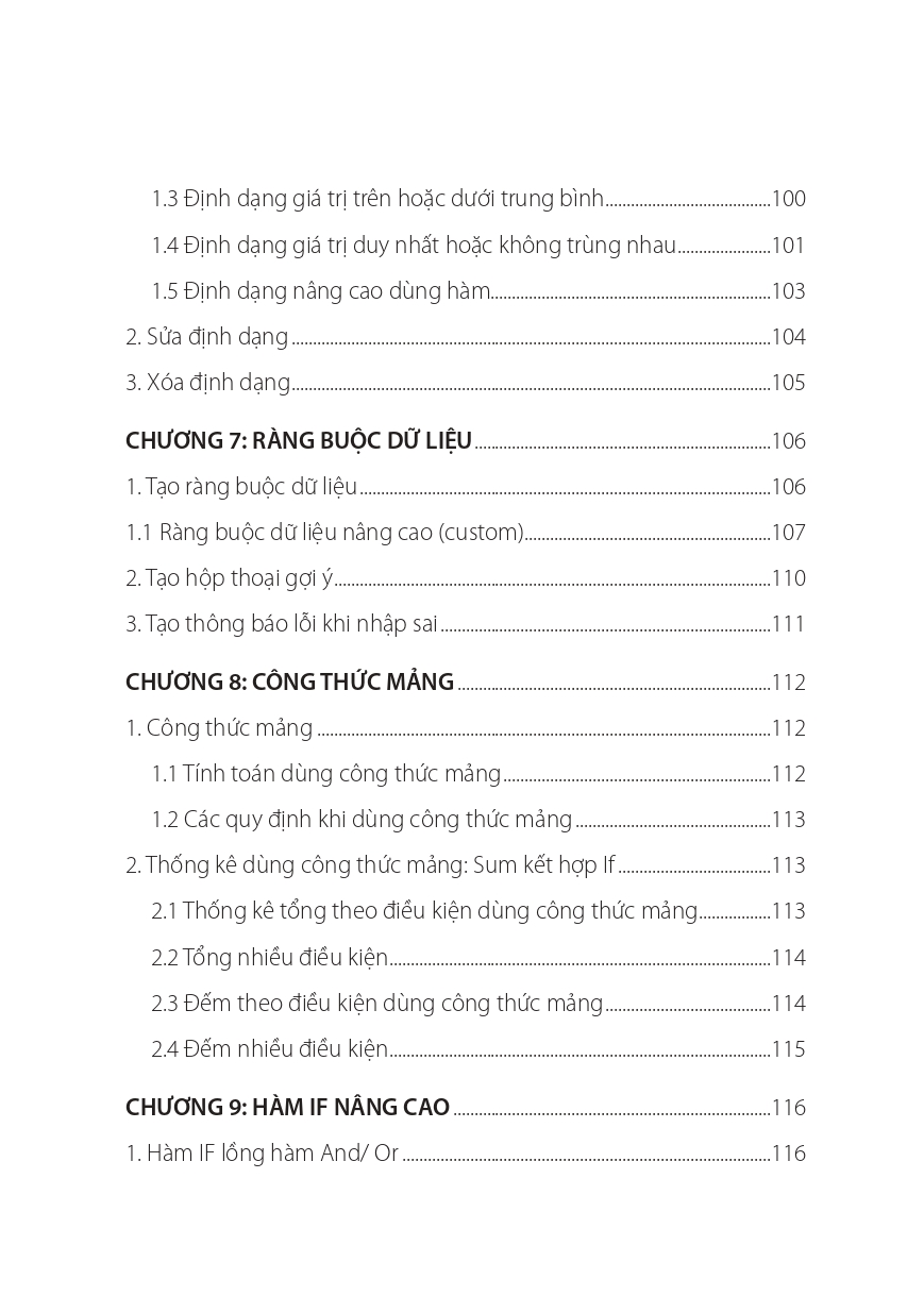 Hướng Dẫn Thực Hành Excel Từ Cơ Bản Đến Nâng Cao - Ảnh 12