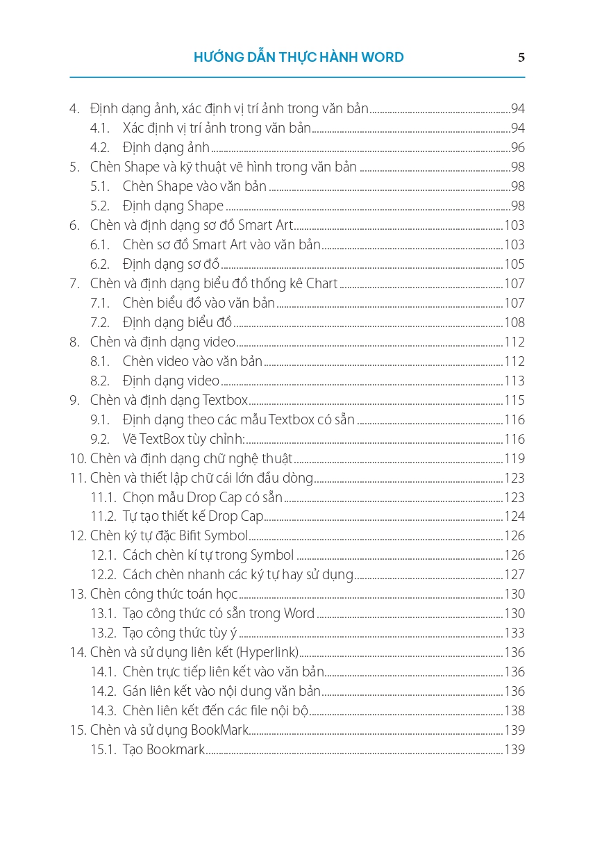 Hướng Dẫn Thực Hành Word Từ Cơ Bản Đến Nâng Cao - Ảnh 10