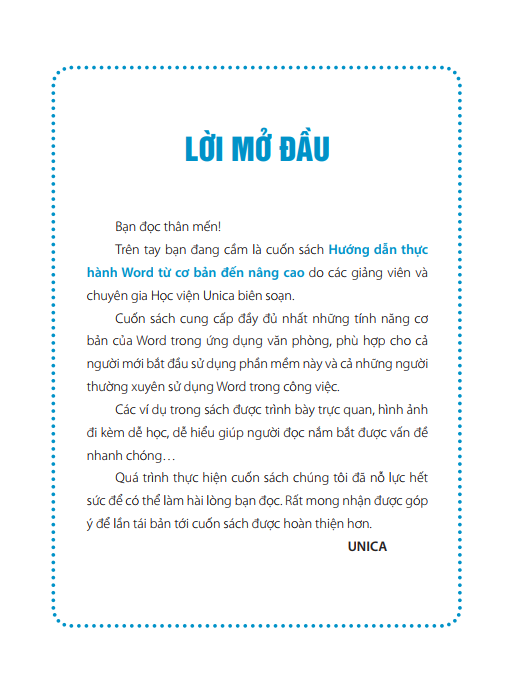 Hướng Dẫn Thực Hành Word Từ Cơ Bản Đến Nâng Cao - Ảnh 7