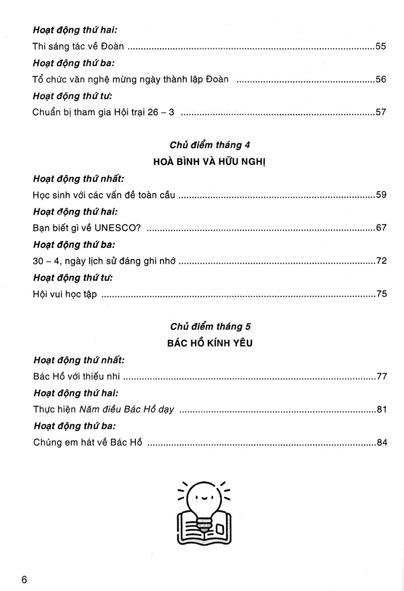 hướng dẫn thực hiện hoạt động giáo dục ngoài giờ lên lớp - lớp 8 (dùng chung cho các bộ sgk hiện hành) - Ảnh 6