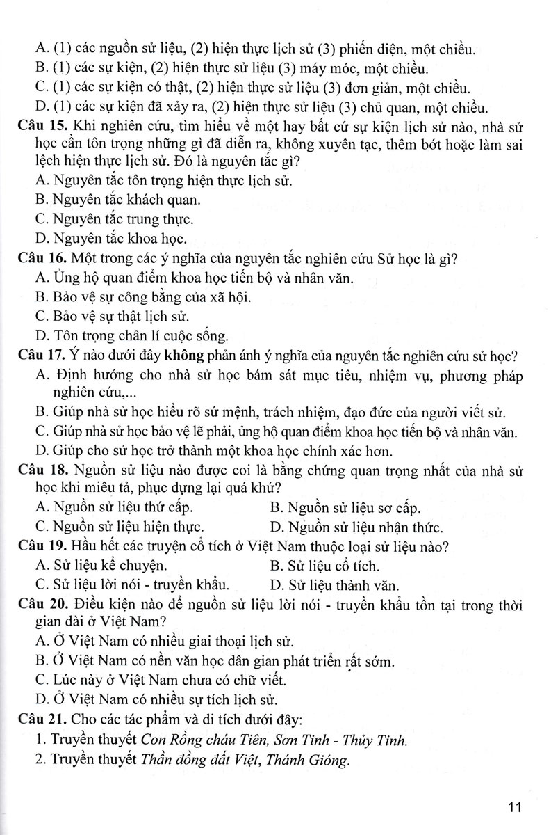 hướng dẫn trả lời câu hỏi tự luận và trắc nghiệm lịch sử 10 (biên soạn theo chương trình giáo dục phổ thông mới - định hướng phát triển năng lực) - Ảnh 11