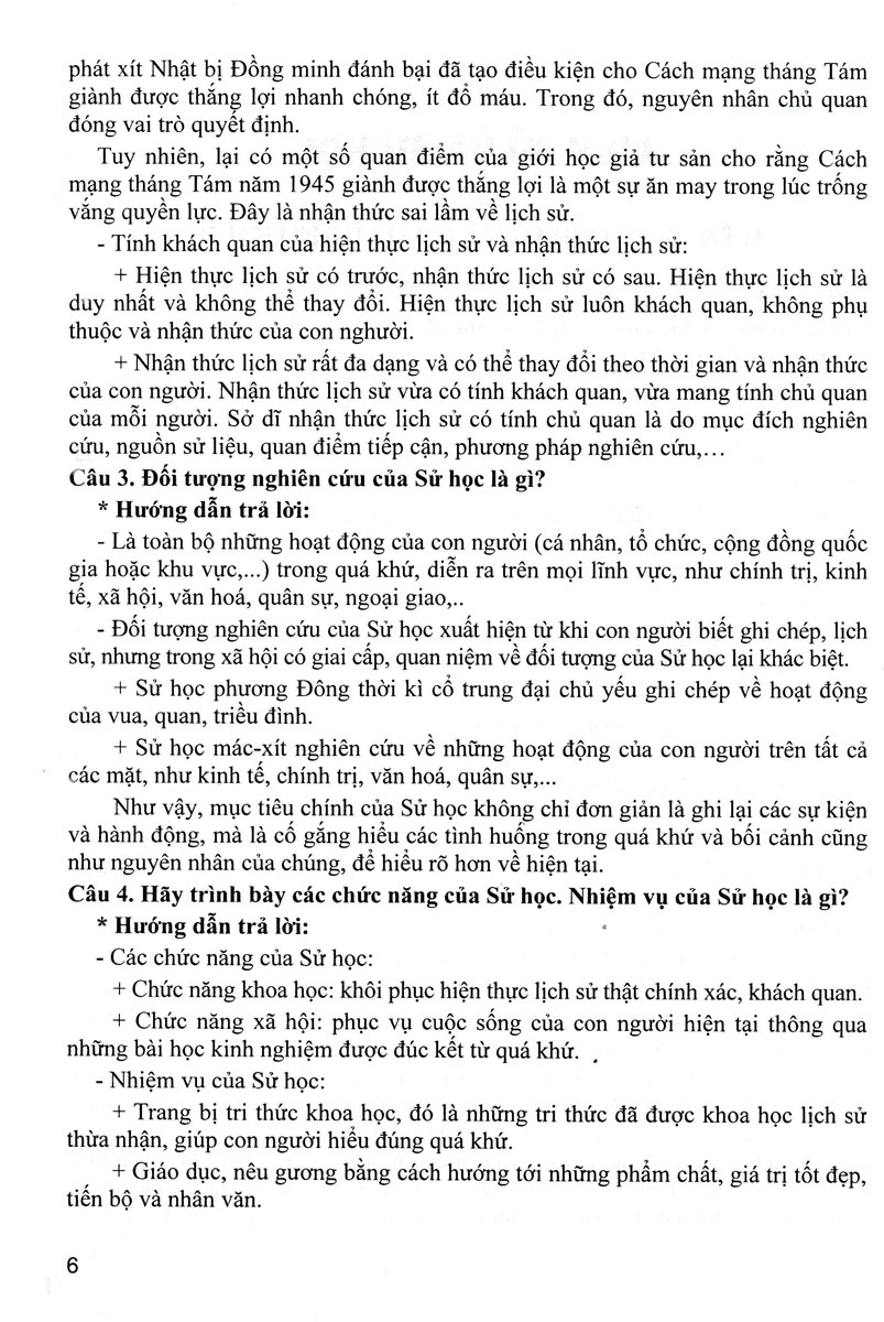 hướng dẫn trả lời câu hỏi tự luận và trắc nghiệm lịch sử 10 (biên soạn theo chương trình giáo dục phổ thông mới - định hướng phát triển năng lực) - Ảnh 6
