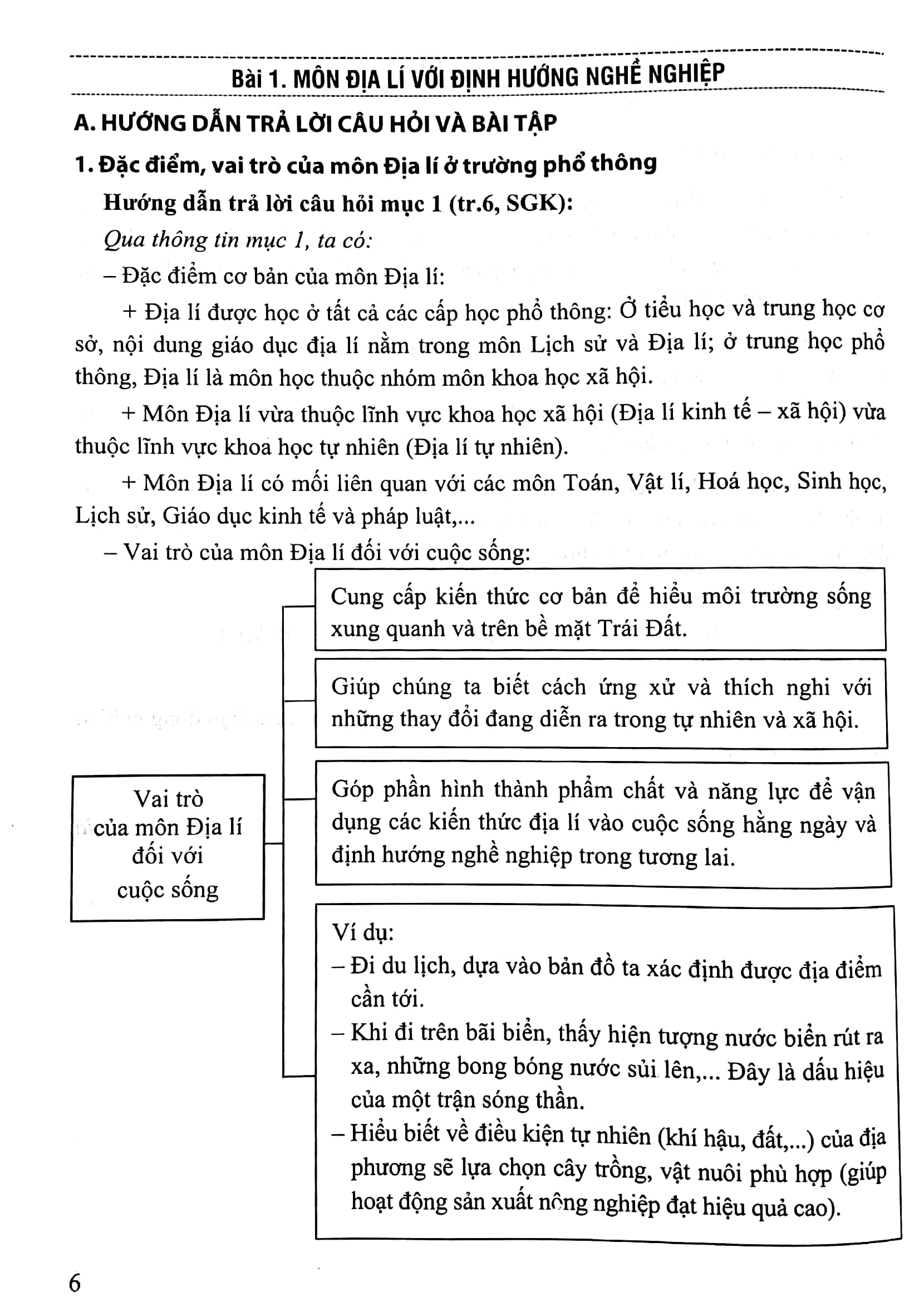hướng dẫn trả lời câu hỏi và bài tập địa lí lớp 10 (theo chương trình gdpt mới) (bám sát sgk kết nối) - Ảnh 5
