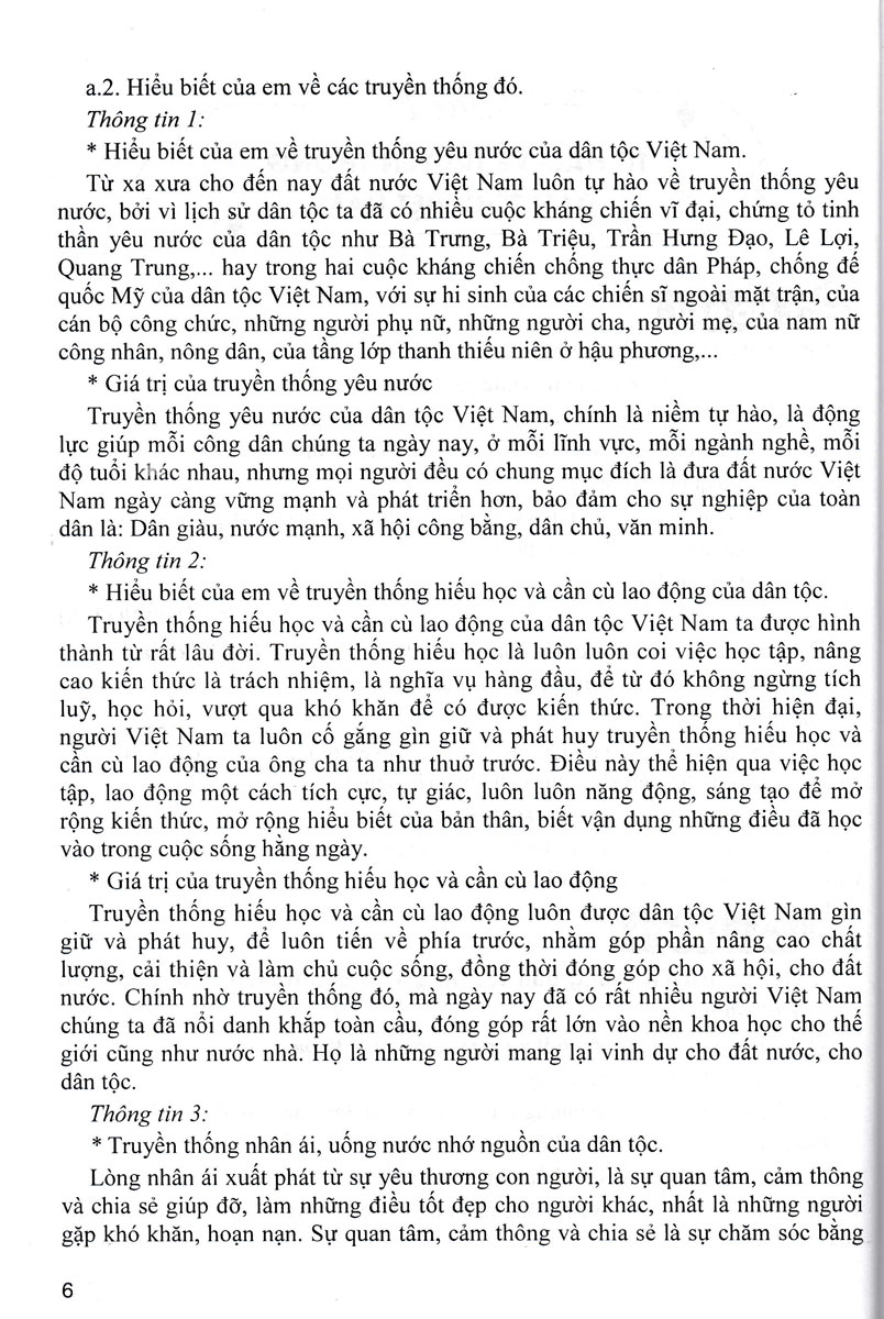 hướng dẫn trả lời câu hỏi và bài tập giáo dục công dân lớp 8 (bám sát sgk kết nối tri thức với cuộc sống) - Ảnh 7