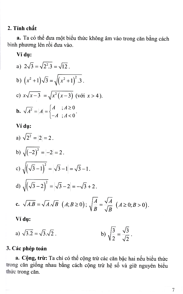 hướng dẫn tự ôn thi tuyển sinh vào lớp 10 môn toán - Ảnh 6