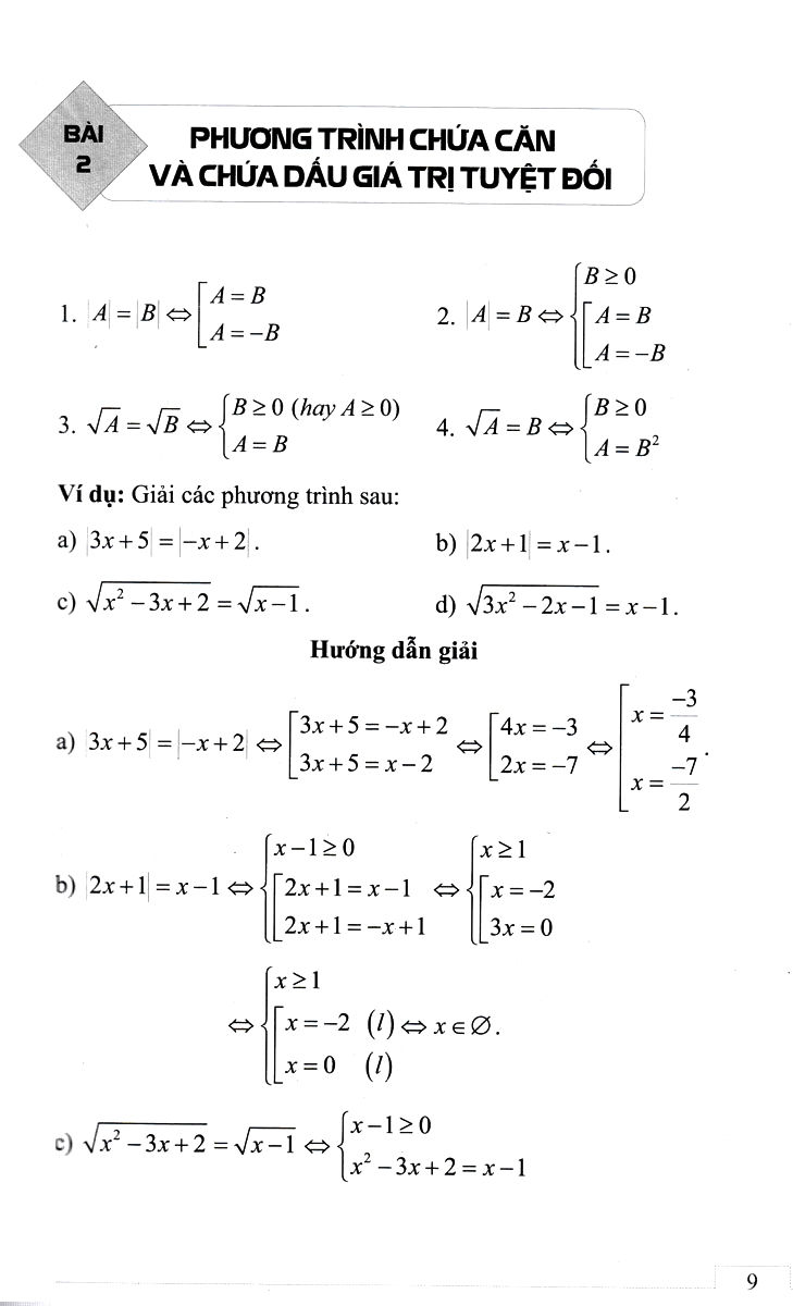 hướng dẫn tự ôn thi tuyển sinh vào lớp 10 môn toán - Ảnh 7