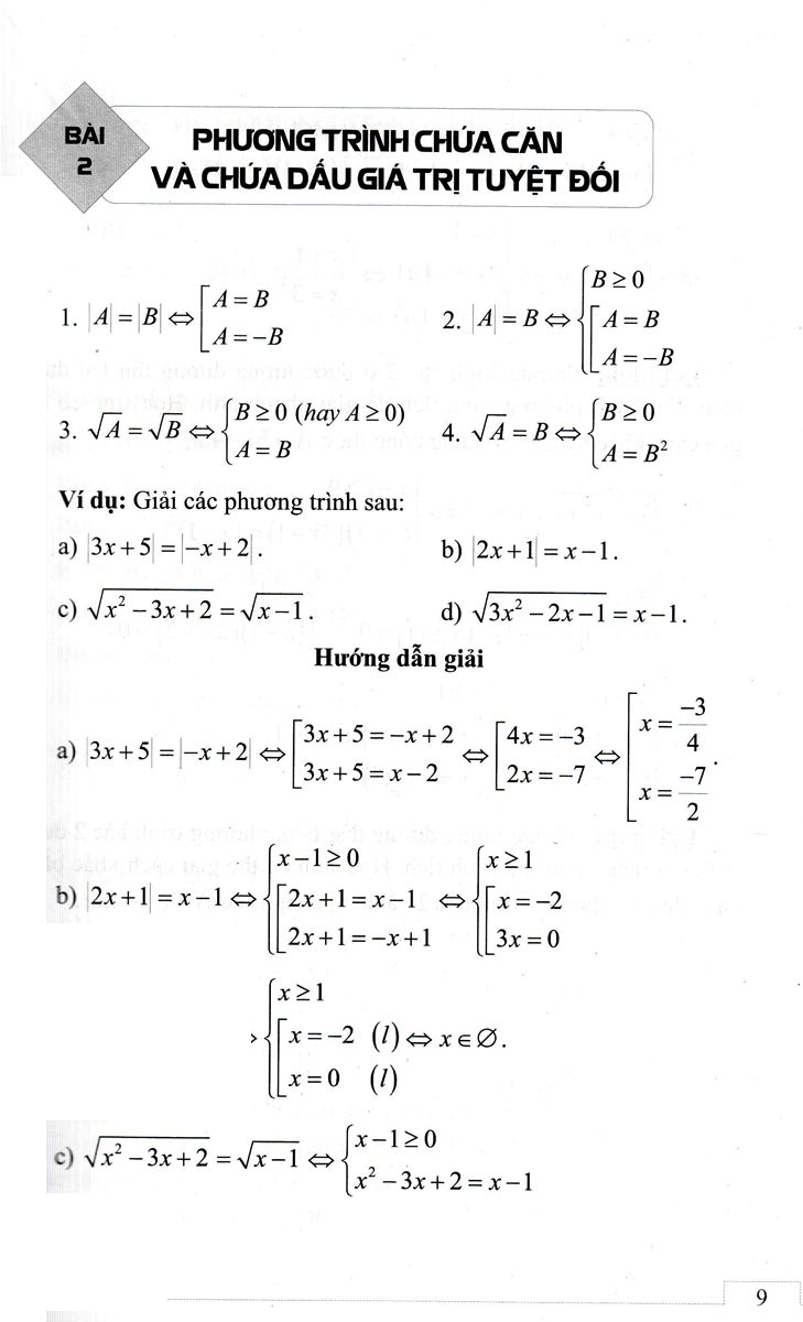 hướng dẫn tự ôn thi tuyển sinh vào lớp 10 môn toán - Ảnh 8