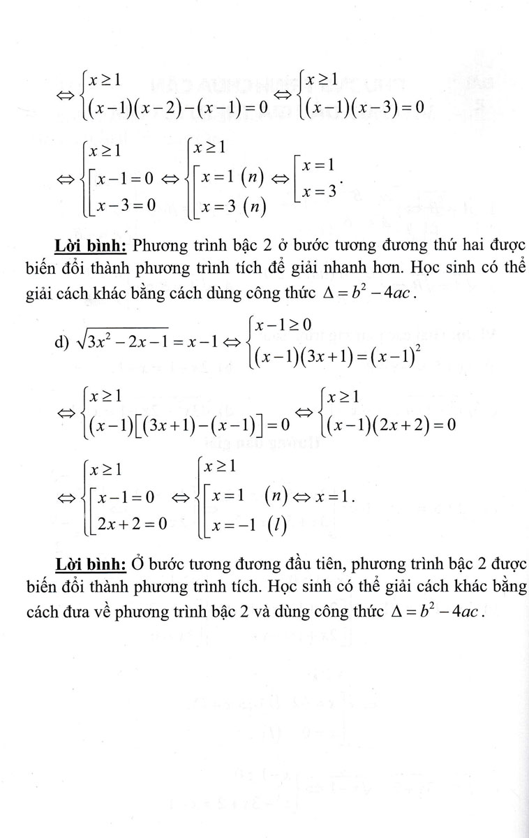 hướng dẫn tự ôn thi tuyển sinh vào lớp 10 môn toán - Ảnh 9