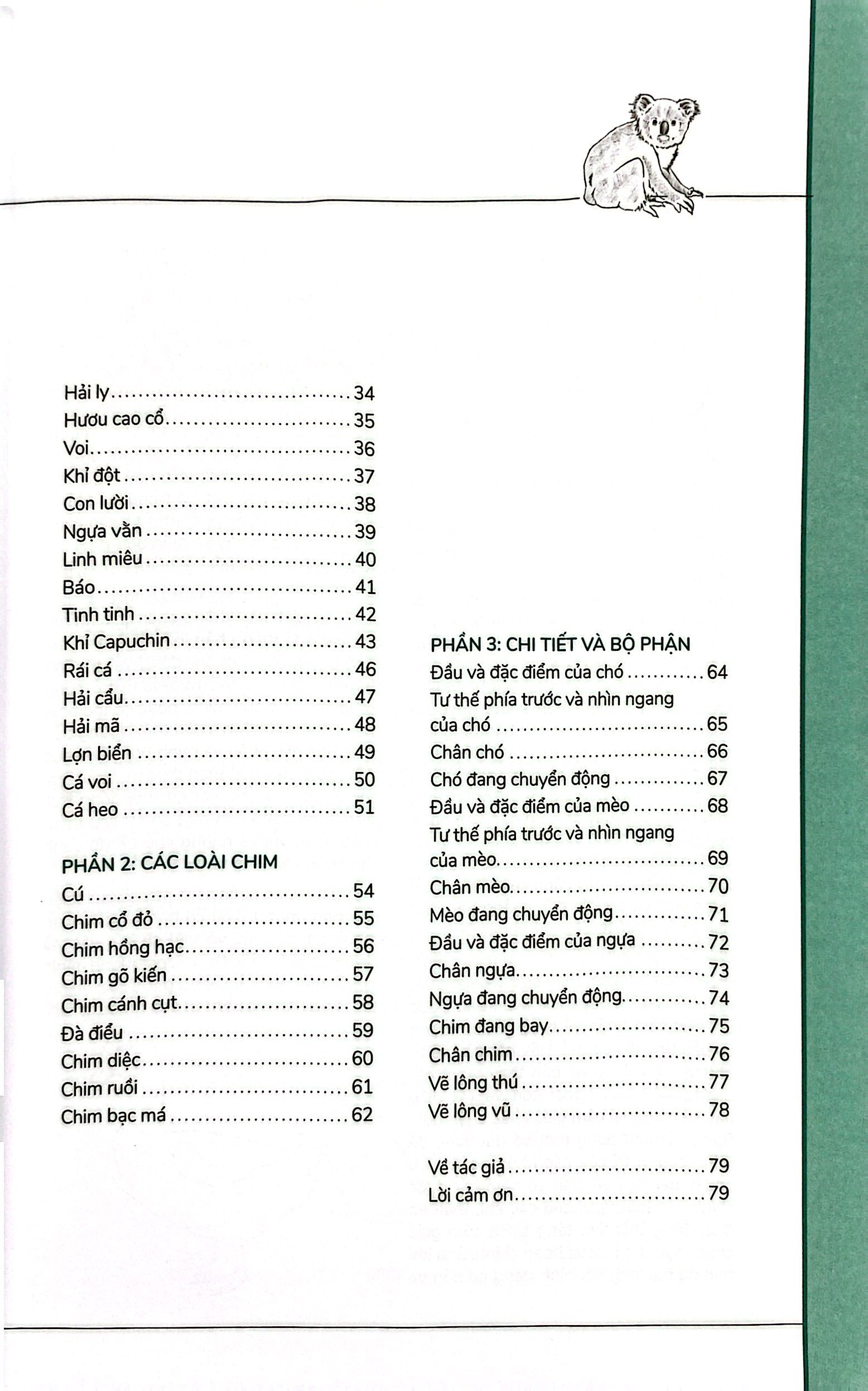 hướng dẫn vẽ 100 loài động vật hoang dã - Ảnh 4