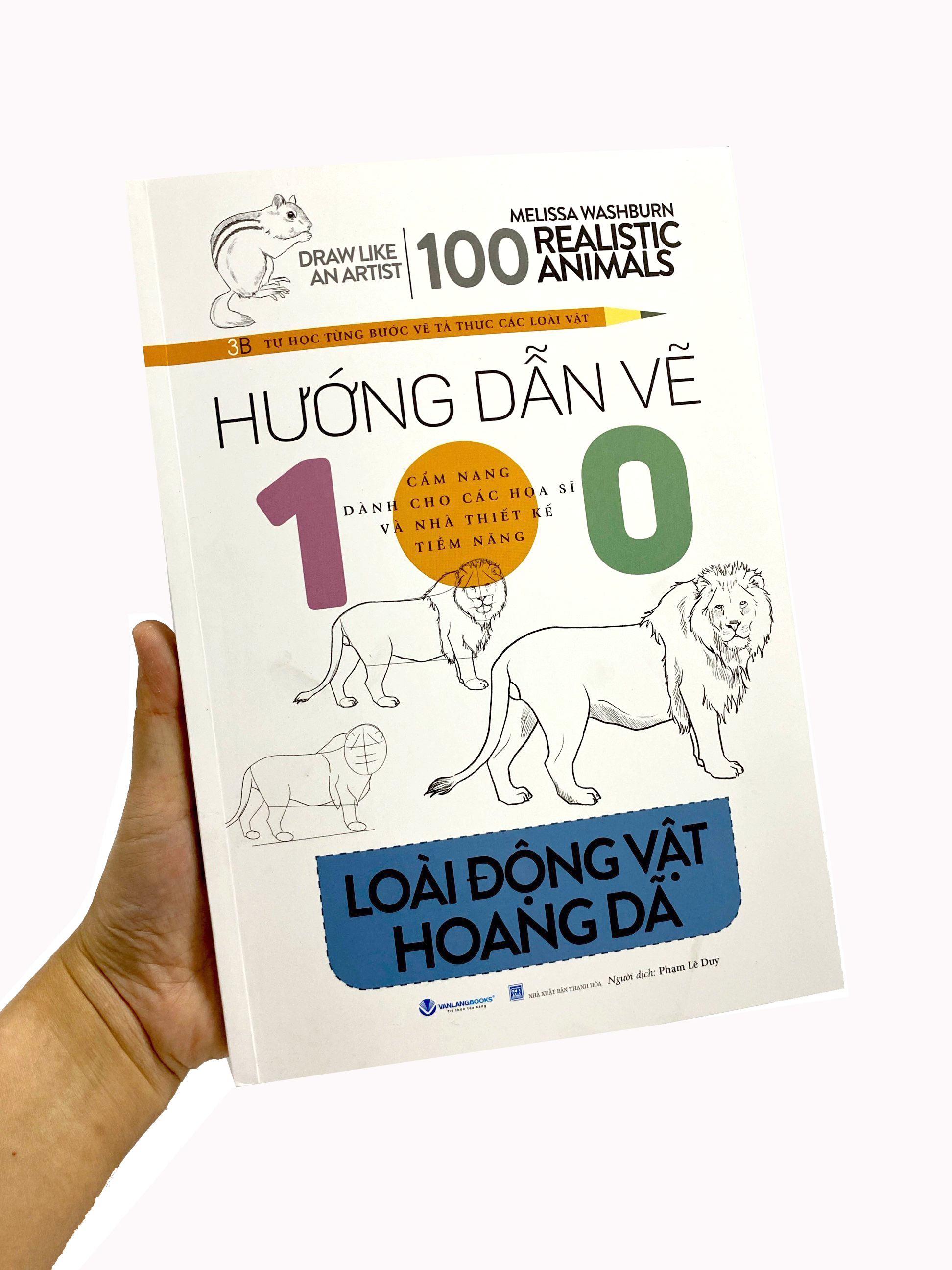 hướng dẫn vẽ 100 loài động vật hoang dã - Ảnh 8