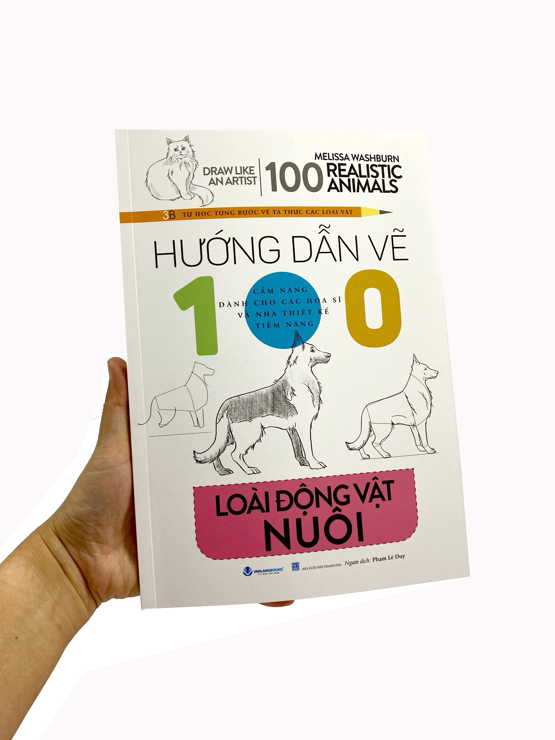 hướng dẫn vẽ 100 loài động vật nuôi - Ảnh 8