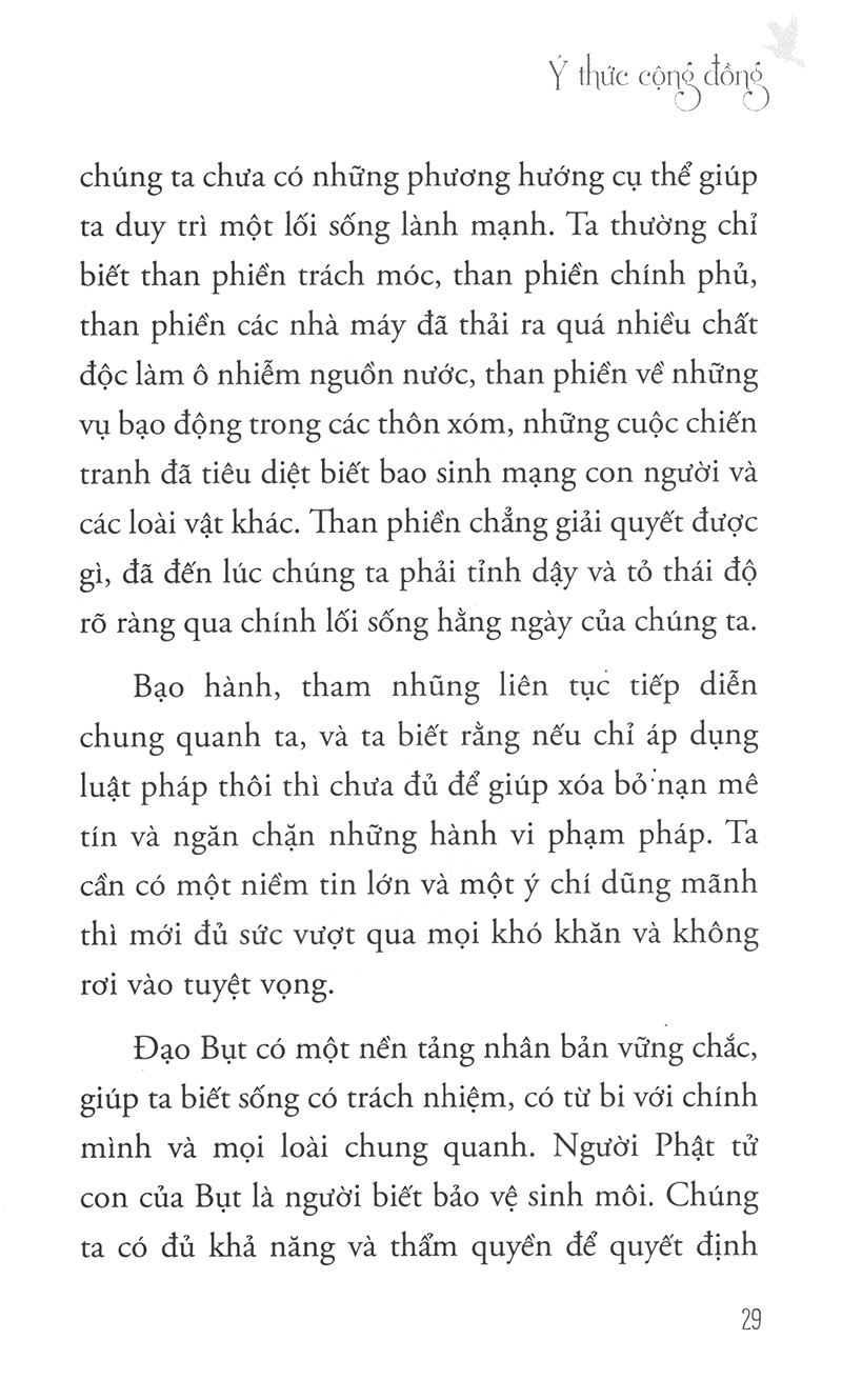 hướng đi của đạo bụt cho hòa bình và sinh môi - Ảnh 10