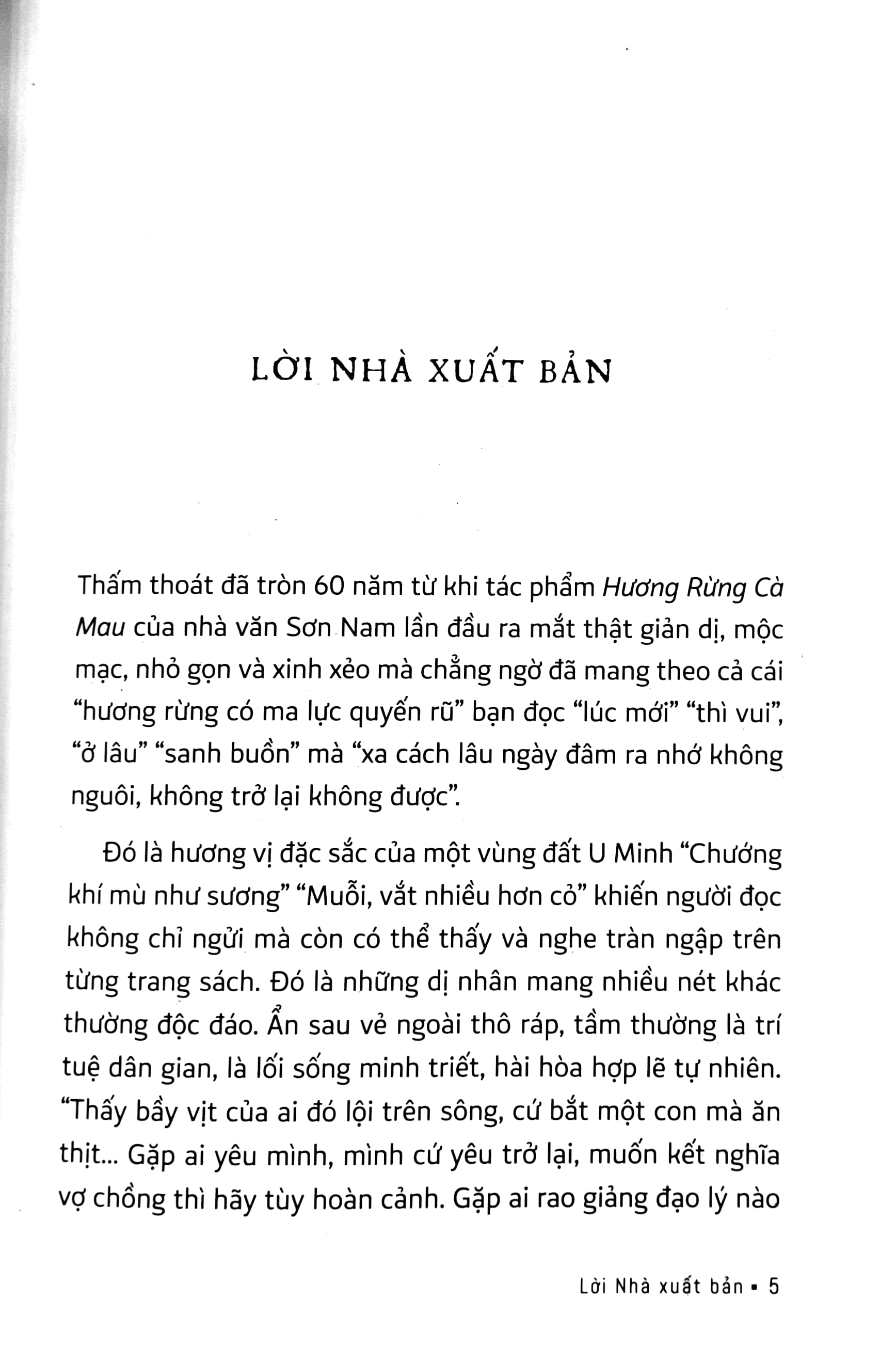 hương rừng cà mau (bìa cứng) - Ảnh 3