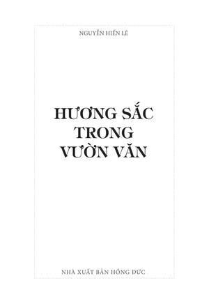 hương sắc trong vườn văn - Ảnh 5