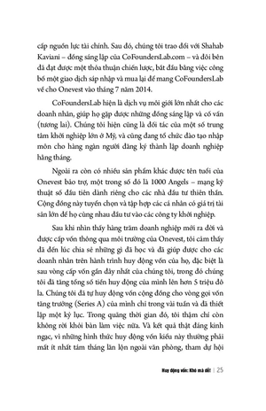 huy động vốn: khó mà dễ! (tái bản 2018) - Ảnh 12