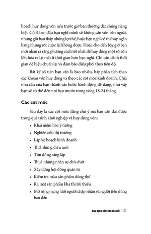 huy động vốn: khó mà dễ! (tái bản 2018) - Ảnh 18