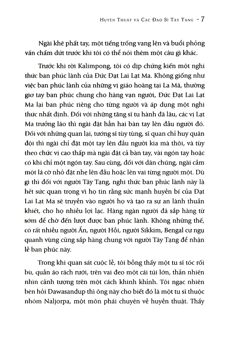 huyền thuật và các đạo sĩ tây tạng - tái bản 2022 - Ảnh 6