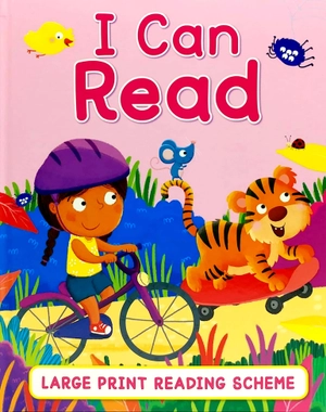 i can read - large print reading scheme (pink cover) - Ảnh 2