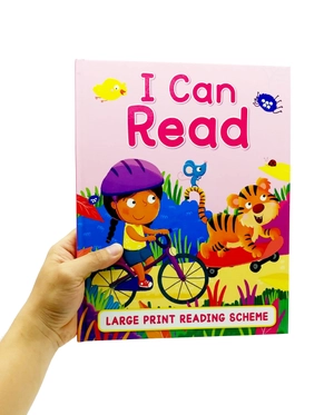 i can read - large print reading scheme (pink cover) - Ảnh 7