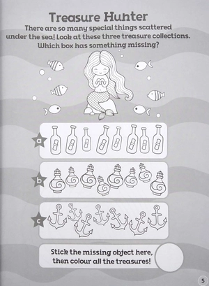 i love magical creatures: colouring & activity book - Ảnh 6