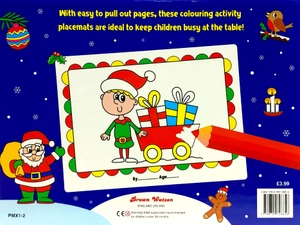 i love to colour my placemat - christmas (blue) - Ảnh 7