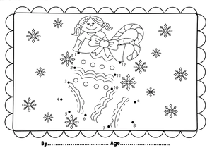 i love to colour my placemat - christmas (red) - Ảnh 4