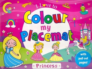 i love to colour my placemat: princess - Ảnh 2