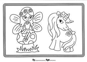 i love to colour my placemat: princess - Ảnh 3