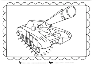 i love to colour my placemat: things that go - Ảnh 4