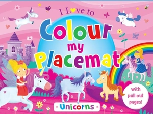 i love to colour my placemat: unicorns - Ảnh 2