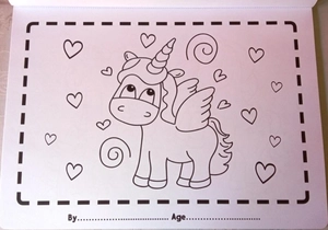 i love to colour my placemat: unicorns - Ảnh 4
