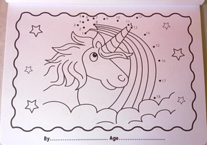 i love to colour my placemat: unicorns - Ảnh 5
