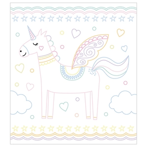 i love unicorns colouring - Ảnh 3