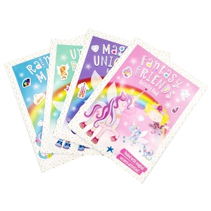 i love unicorns sticker activity case - Ảnh 7