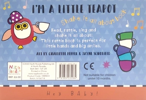 i'm a little teapot - rattle book - Ảnh 6