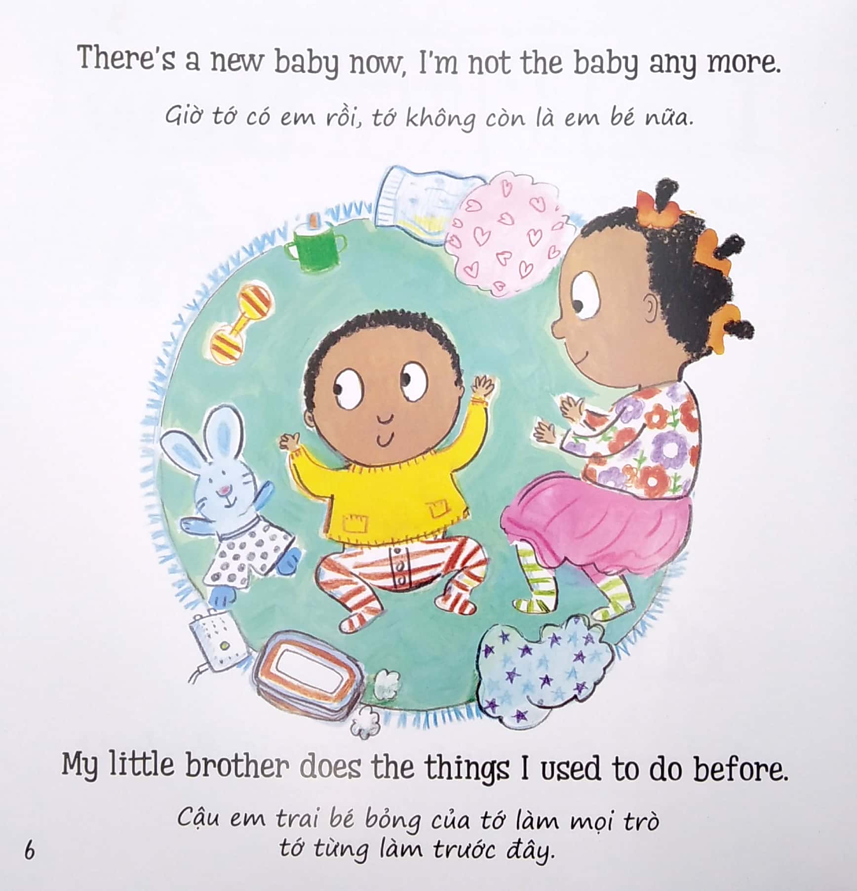 iℹm big now! tớ đã lớn - dành cho em bé lớn 3+ (song ngữ anh-việt) - Ảnh 3