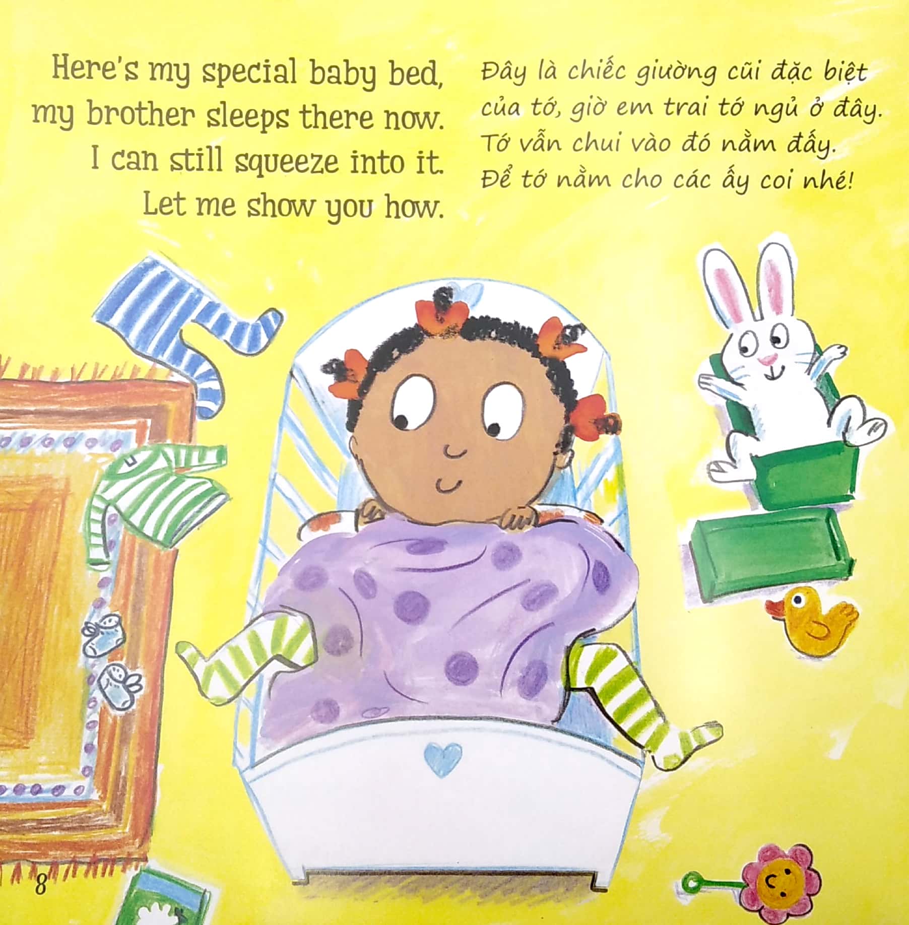 iℹm big now! tớ đã lớn - dành cho em bé lớn 3+ (song ngữ anh-việt) - Ảnh 5